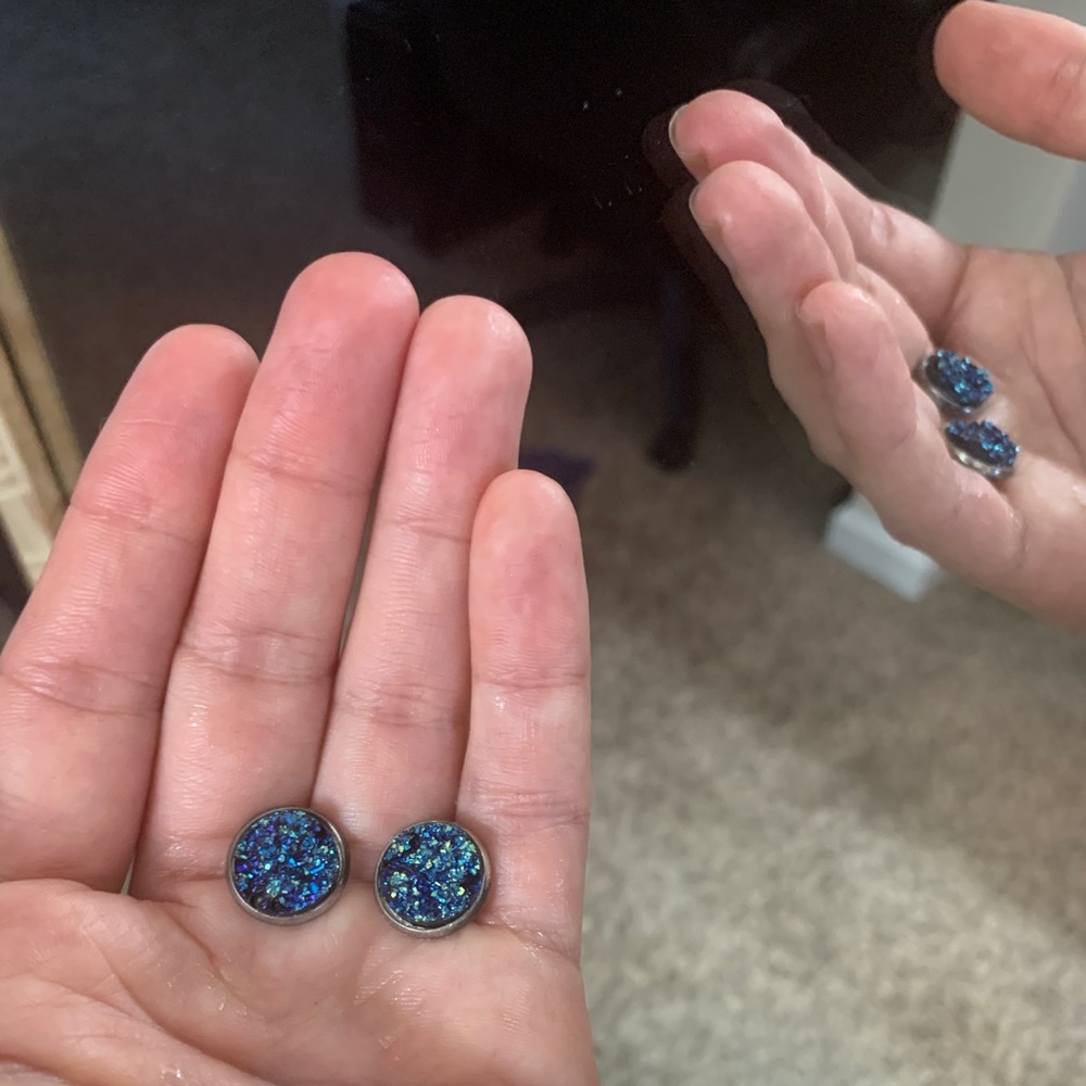 Druzy earrings